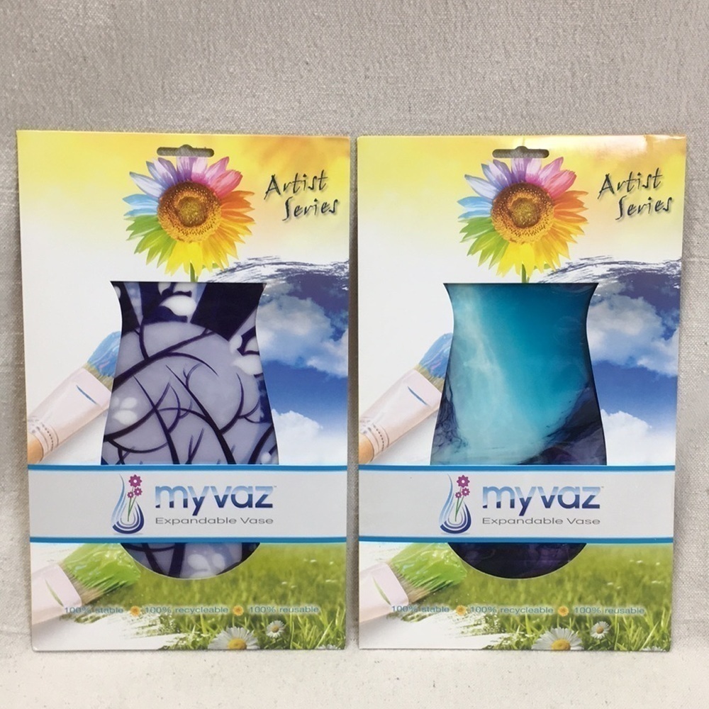 Pair Modgy my Vaz Expandable Vases